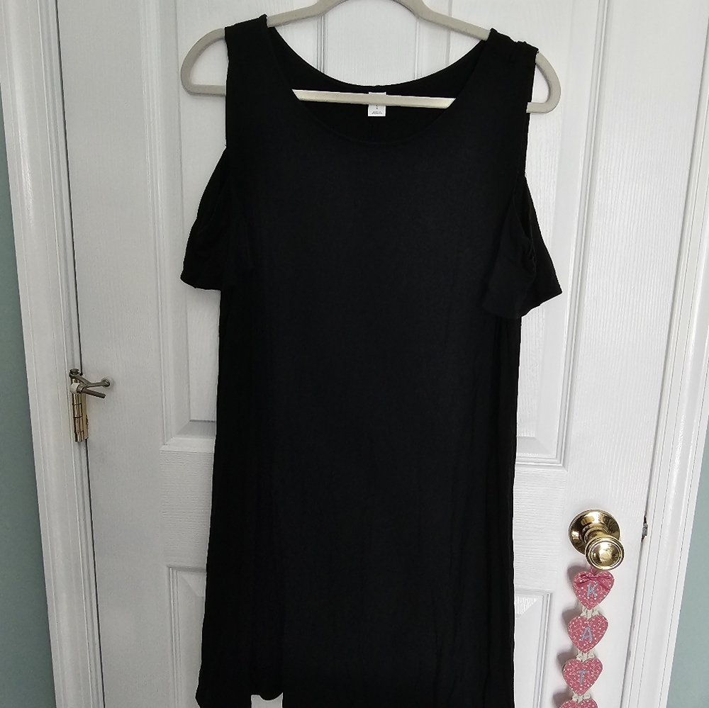 Old navy swing dress with cap sleeves